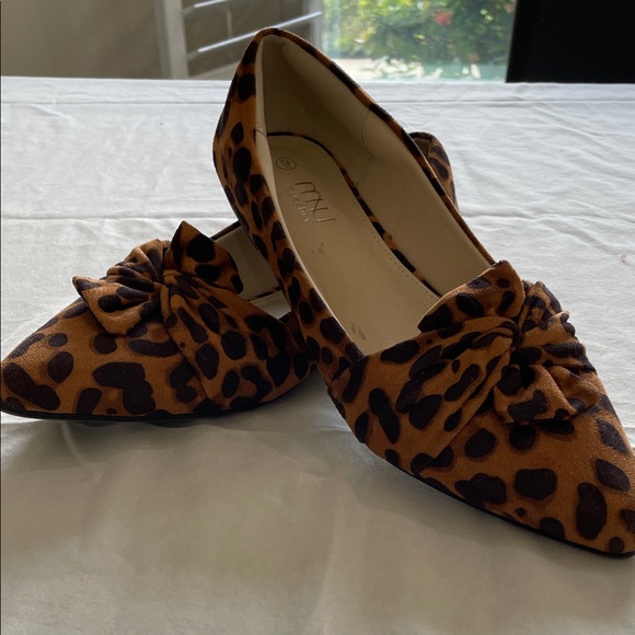 Leopard Print Women's Loafers - Picture 5 of 5